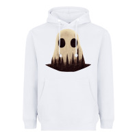 White forrest ghost Heavyweight Hoodie - lanVoArt