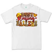 White busy raising ballers softball Premium Tee - Jasminsmagicworld