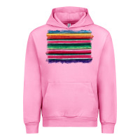 Fuchsia Pink serape Urban Hoodie - BarkalooDesign