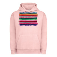 Pigment Salmon serape Urban Hoodie - BarkalooDesign
