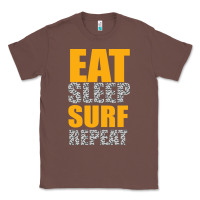 Chestnut eat sleep surf repeat Classic Tee - Bettercallsaul