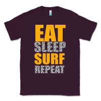 Plum eat sleep surf repeat Classic Tee - Bettercallsaul