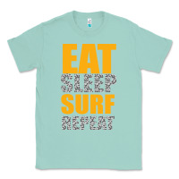 Seafoam eat sleep surf repeat Classic Tee - Bettercallsaul