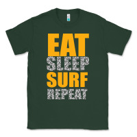 Sports Green eat sleep surf repeat Classic Tee - Bettercallsaul