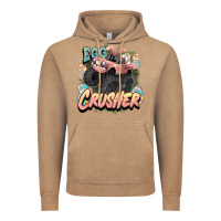 Egg Crusher Easter Truck Easter Day Vintage Hoodie | Teevron
