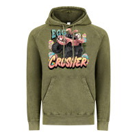 Vintage Olive Egg crusher Easter truck Easter Day Vintage Hoodie - HowdyJamesFarm