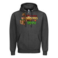 Charcoal Heather All I Want For Christmas Is A Horse Zipper Hoodie - LillyAllenDesigns