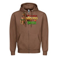 Chestnut All I Want For Christmas Is A Horse Zipper Hoodie - LillyAllenDesigns
