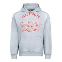 Heather Grey pist idiots Urban Hoodie - lanVoArt