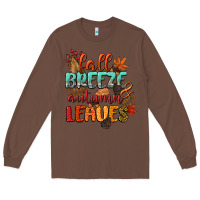 Chestnut fall breeze and autumn leaves Long Sleeve Tee - CowGirlArtShop
