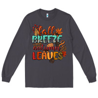 Smoke fall breeze and autumn leaves Long Sleeve Tee - CowGirlArtShop