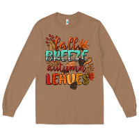 Toasted Coconut fall breeze and autumn leaves Long Sleeve Tee - CowGirlArtShop