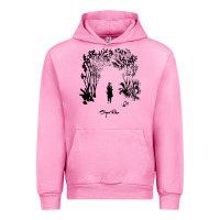 Fuchsia Pink sigur ros   takk Urban Hoodie - lanVoArt