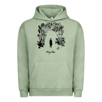 Pigment Oil Green sigur ros   takk Urban Hoodie - lanVoArt