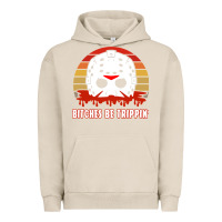 Pigment French Oak Halloween Bitches Be Trippin Jason Mask Urban Hoodie - lanVoArt