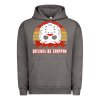 Pigment Tornado Halloween Bitches Be Trippin Jason Mask Urban Hoodie - lanVoArt