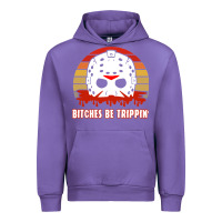 Tulip Halloween Bitches Be Trippin Jason Mask Urban Hoodie - lanVoArt