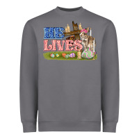 Storm he lives easter Heavyweight Sweatshirt - FaDigitalArtStudio