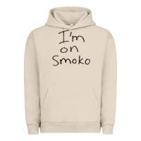 Pigment French Oak handwritten i'm on smoko hot australian lingo the chats Urban Hoodie - lanVoArt