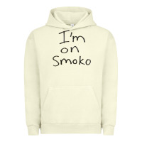 Pigment Pistachio handwritten i'm on smoko hot australian lingo the chats Urban Hoodie - lanVoArt