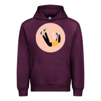 Mauve Wine half alive the fall Urban Hoodie - lanVoArt