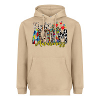 Mushroom fight for autism awareness Heavyweight Hoodie - RacoonDesign