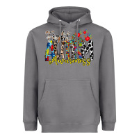 Storm fight for autism awareness Heavyweight Hoodie - RacoonDesign