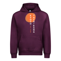 Mauve Wine kyoto tachibana Urban Hoodie - lanVoArt