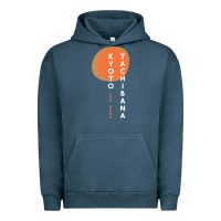 Pigment Midnight Navy kyoto tachibana Urban Hoodie - lanVoArt