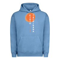 Pigment Pebble Blue kyoto tachibana Urban Hoodie - lanVoArt