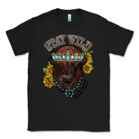 Black turquoise bison Classic Tee - RacoonDesign