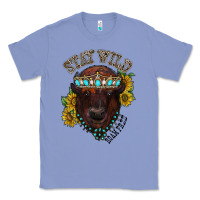 Colony Blue turquoise bison Classic Tee - RacoonDesign