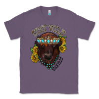 Lavender turquoise bison Classic Tee - RacoonDesign
