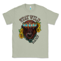 Matcha turquoise bison Classic Tee - RacoonDesign