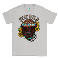Moon Dust turquoise bison Classic Tee - RacoonDesign