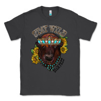 Smoke turquoise bison Classic Tee - RacoonDesign