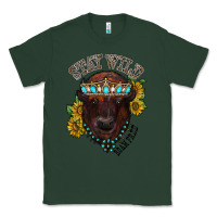 Sports Green turquoise bison Classic Tee - RacoonDesign
