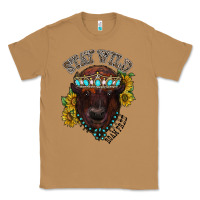 Toasted Coconut turquoise bison Classic Tee - RacoonDesign