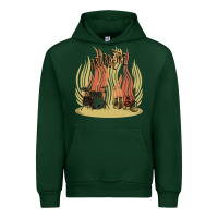 Forest Green the arcade fire Urban Hoodie - lanVoArt