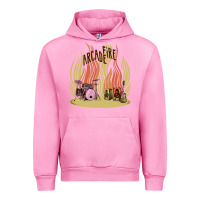 Fuchsia Pink the arcade fire Urban Hoodie - lanVoArt