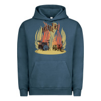 Pigment Midnight Navy the arcade fire Urban Hoodie - lanVoArt
