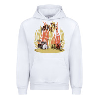 White the arcade fire Urban Hoodie - lanVoArt