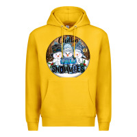 Lemon Chillin With My Snowmies Premium Hoodie - FaDigitalArtStudio