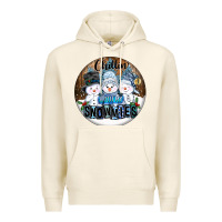 Tofu Chillin With My Snowmies Premium Hoodie - FaDigitalArtStudio