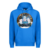 True Royal Chillin With My Snowmies Premium Hoodie - FaDigitalArtStudio