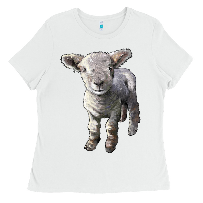 Southdown Baby Sheep Ladies Tee by LillyAllenDesigns | Teevron