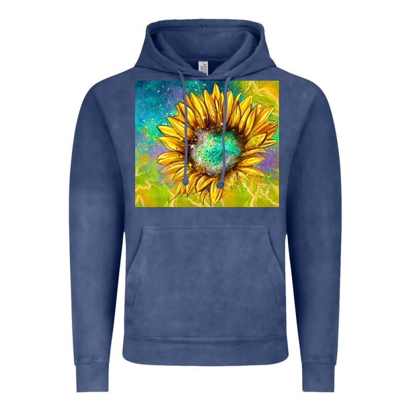 Sparkling Sunflower Vintage Hoodie by TumblerDesignByShophia | Teevron