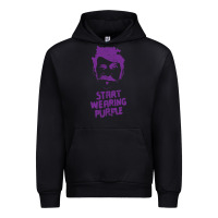 Black gogol bordello start wearing purple Urban Hoodie - lanVoArt