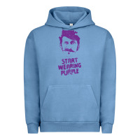 Pigment Pebble Blue gogol bordello start wearing purple Urban Hoodie - lanVoArt