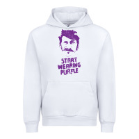 White gogol bordello start wearing purple Urban Hoodie - lanVoArt